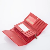 Női pénztárca piros színben