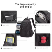Aoking laptoptartós hátizsák fekete színben H97067-black