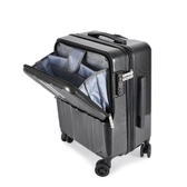 Resena Kabin méretű bőrönd laptoptartóval TSA zárral*