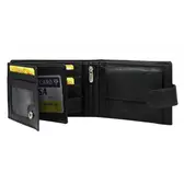 Valódi bőr férfi pénztárca díszdobozban RFID rendszerrel ( 8 kártyatartó )