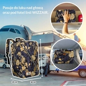 Peterson Fedélzeti hátizsák Ryanair fedélzeti ingyenes méret 40 x 20 x 25 cm USB csatlakozóval