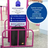 WizzAir méretű hátizsák 40x30x20cm
