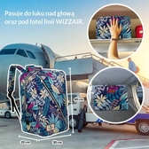 Peterson Fedélzeti hátizsák Ryanair fedélzeti ingyenes méret 40 x 20 x 25 cm