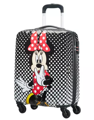 American Tourister Disney Legends Minnie Polka Dot Spinner bőrönd 55 cm-es 