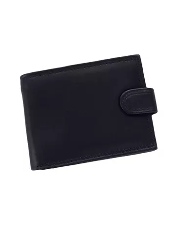 Férfi pénztárca fekete színben YF-204-black