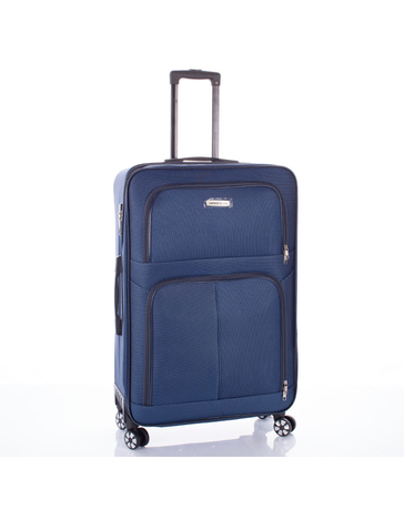 Bőrönd XXXL óriás méretben kék színben