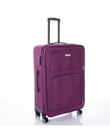 Bőrönd XXXL óriás méretben lila színben
