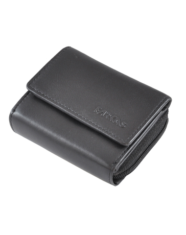Kis méretű bőr női pénztárca fekete színben RFID védelemmel 64501 Black