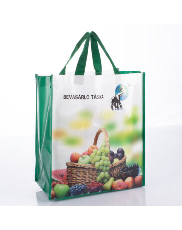 Gyümölcs mintás bevásárlótáska T2020
