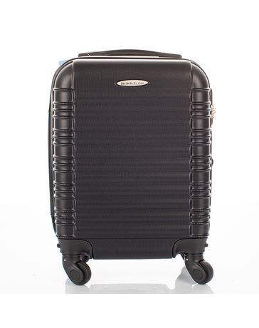 LEONARDO DA VINCI Bőrönd kabin XS méret kivehető kerékkel WIZZ kabinbőrönd