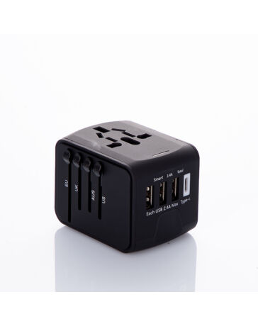 Utazási kiegészítők Világ adapter USB Töltővel*
