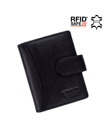 GIULIO COLLECTION valódi bőr kártyatartó RFID rendszerrel