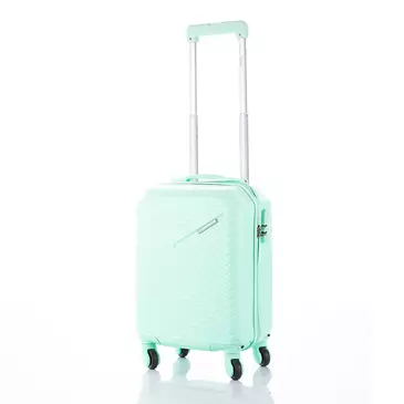 LEONARDO DA VINCI Bőrönd kabin XS méret kivehető kerékkel keményfalú WIZZ ingyenes kabinbőrönd