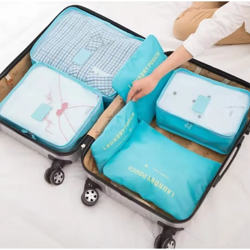 Bőröndrendező táskák utazáshoz 6 db-os szett&amp;quot;