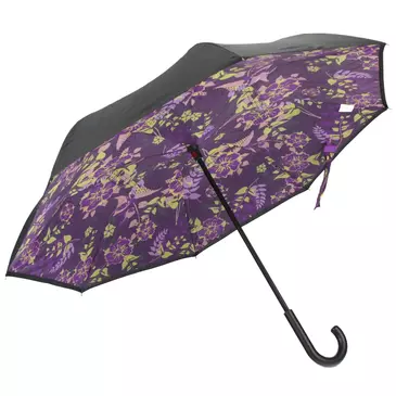 Lorenzo lila Műbőr + Valódi bőr Esernyő