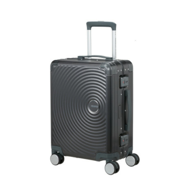 American Tourister SOUNDBOX ALU SPINNER 55/20 TSA BRUSHED ANTHRACITE