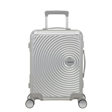 American Tourister SOUNDBOX ALU SPINNER 55/20 TSA SILVER