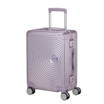 American Tourister SOUNDBOX ALU SPINNER 55/20 TSA STORMY LILAC