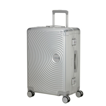 American Tourister SOUNDBOX ALU SPINNER 68/25 TSA SILVER