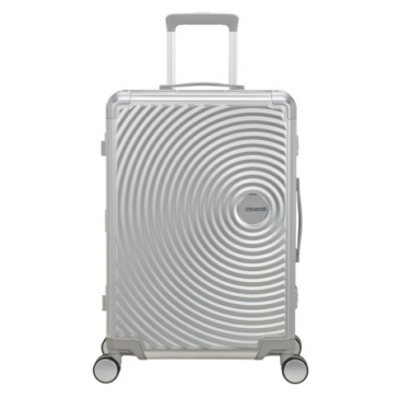 American Tourister SOUNDBOX ALU SPINNER 68/25 TSA SILVER
