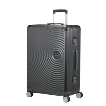 American Tourister SOUNDBOX ALU SPINNER 77/28 TSA BRUSHED ANTHRACITE