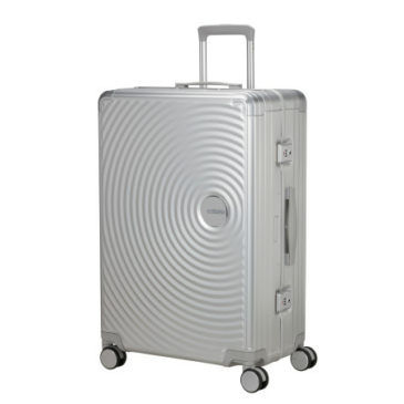 American Tourister SOUNDBOX ALU SPINNER 77/28 TSA SILVER