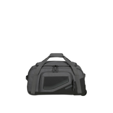 American Tourister CITY RACER DUFFLE/WH S BLACK Gurulós Sporttáska/Utazótáska