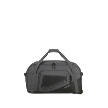 American Tourister CITY RACER DUFFLE/WH M BLACK Gurulós Sporttáska/Utazótáska