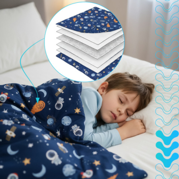 ISOMEDIX szenzoros Súlyozott puha takaró 100 x 150 cm - 4 kg