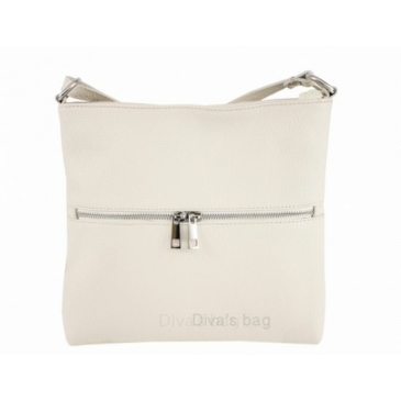 Valódi bőr női oldaltáska Bézs színben