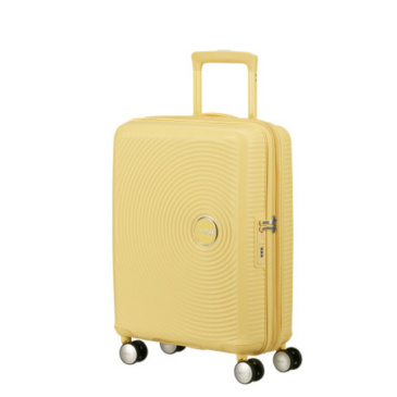 American Tourister Soundbox 55 Bőrönd Pastel Yellow