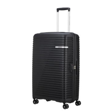 American Tourister Liftoff Spinner Bővíthető Bőrönd 79cm Black 3 év garancia