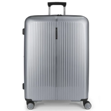 Gabol Brooklyn 4-kerekes bővíthető bőrönd Ezüst színben 75 cm GA-1239L