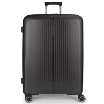 Gabol Brooklyn 4-kerekes bővíthető bőrönd Sötétszürke színben 75 cm GA-1239L