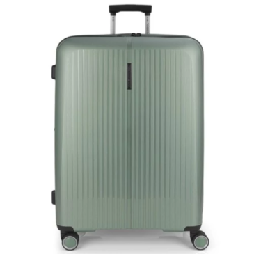 Gabol Brooklyn 4-kerekes bővíthető bőrönd Világoszöld színben 75 cm GA-1239L