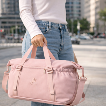 Bővíthető Utazótáska/Sporttáska rózsaszín színben Wizz Air és új Ryanair méretben 40 x 30 x 20 cm