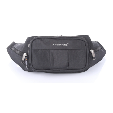 AdventureR nagyméretű övtáska fekete színben AT5315 *