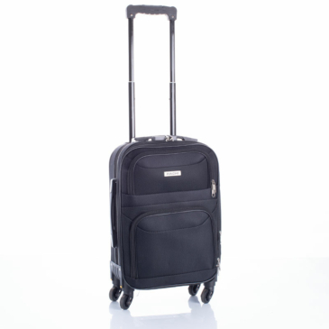 Bőrönd kabin méret fekete