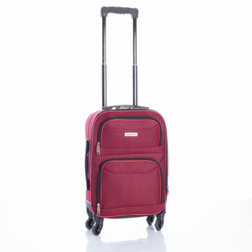 Bőrönd kabin méret bordó