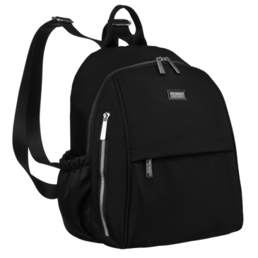 Funkcionális női hátizsák fekete színben- Peterson