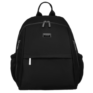 Funkcionális női hátizsák fekete színben- Peterson