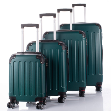 4 részes bőrönd szett dupla kerékkel