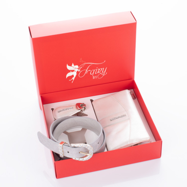 Fairy Crystal köves pénztárca öv kulcstartó ajándékcsomag
