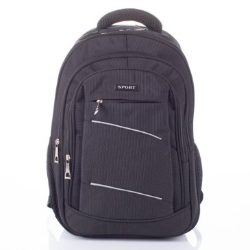 Ultraerős hátizsák fekete színben