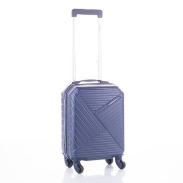 LEONARDO DA VINCI Bőrönd kabin XS méret kivehető kerékkel keményfalú WIZZ ingyenes kabinbőrönd