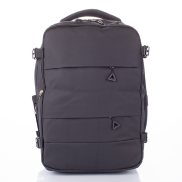 Vízálló  Többfunkciós Tágas Utazó Hátizsák USB csatlakozóval WizzAir Ryanair méretű 40x30x20 cm fekete színben