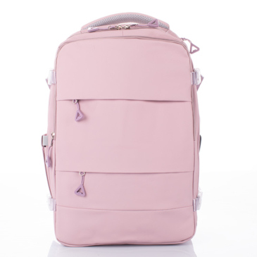 Vízálló  Többfunkciós Tágas Utazó Hátizsák USB csatlakozóval WizzAir Ryanair méretű 40x30x20 cm fekete színben