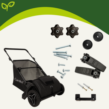 Levélgyűjtő kiskocsi