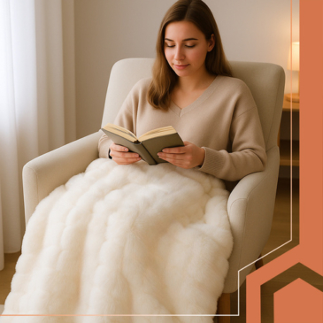 Pihe puha takaró pléd bézs színben 1,6 x 1 m