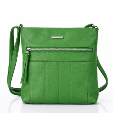 Silvia Rosa sokzsebes  női oldaltáska zöld színben